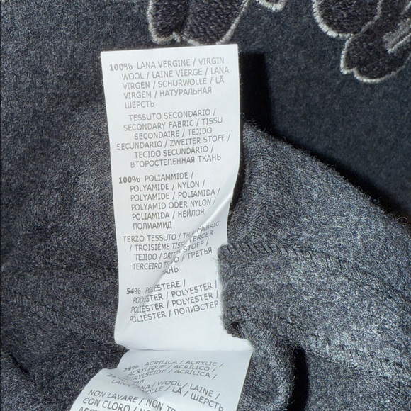 BluMarine Grey Wool Dress Size 40 - Picture 7 of 7